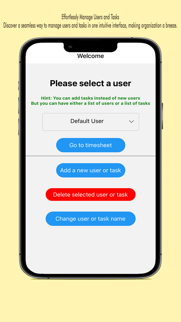 Trackr screenshot