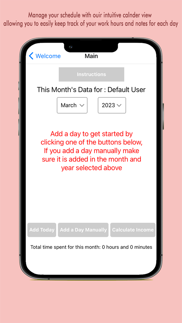 Trackr screenshot